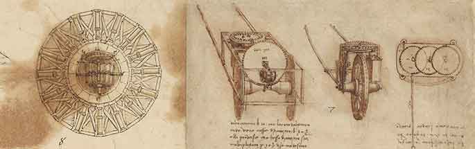 Uma Passagem Por Favor_Biblioteca Ambrosiana_Codex Atlanticus_Leonardo Da Vinci