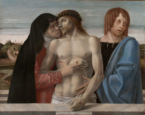 Pinacoteca di Brera Pietá Giovanni Bellini Milão