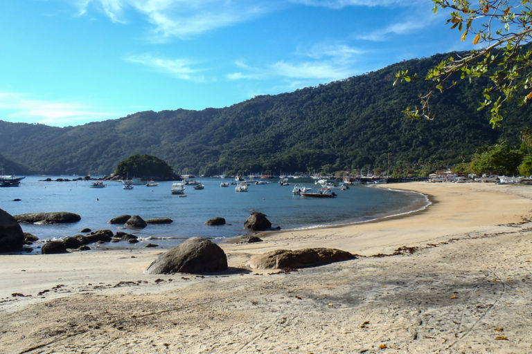 Praia do Abraão, Vila do Abraão, Ilha Grande, Angra dos Reis