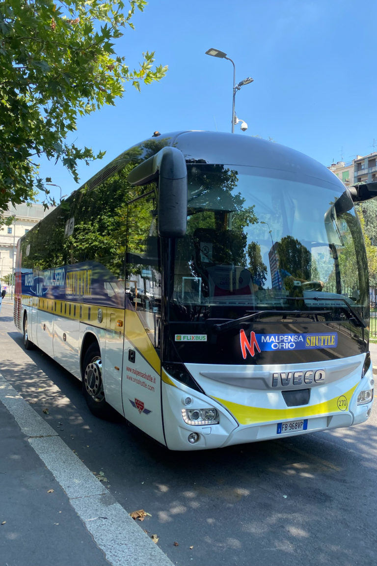 Como chegar aeroporto de Malpensa de ônibus, Milão