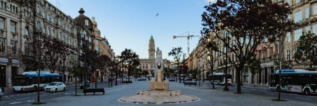 Camara Municipal do Porto, Avenida dos Aliados, Porto Portugal