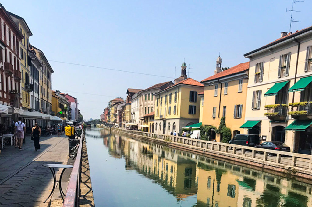 Navigli, em Milão