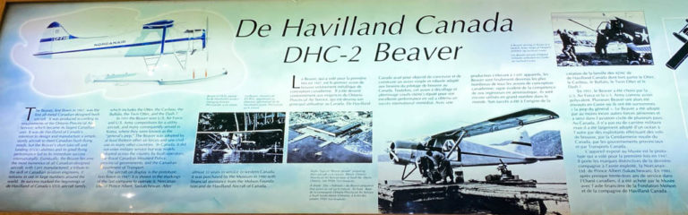 Havilland Canada Beaver Museu de Aviação e Espaço do Canadá em Ottawa