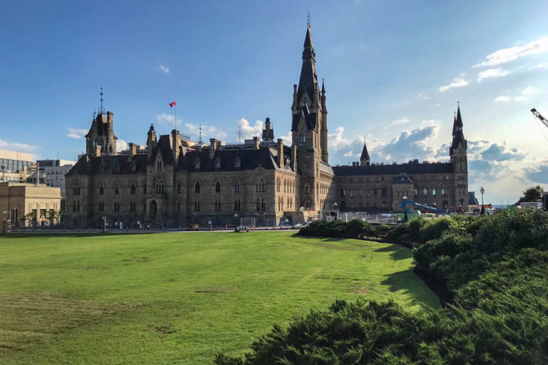 Bloco oeste do Parlamento Canadá Ottawa